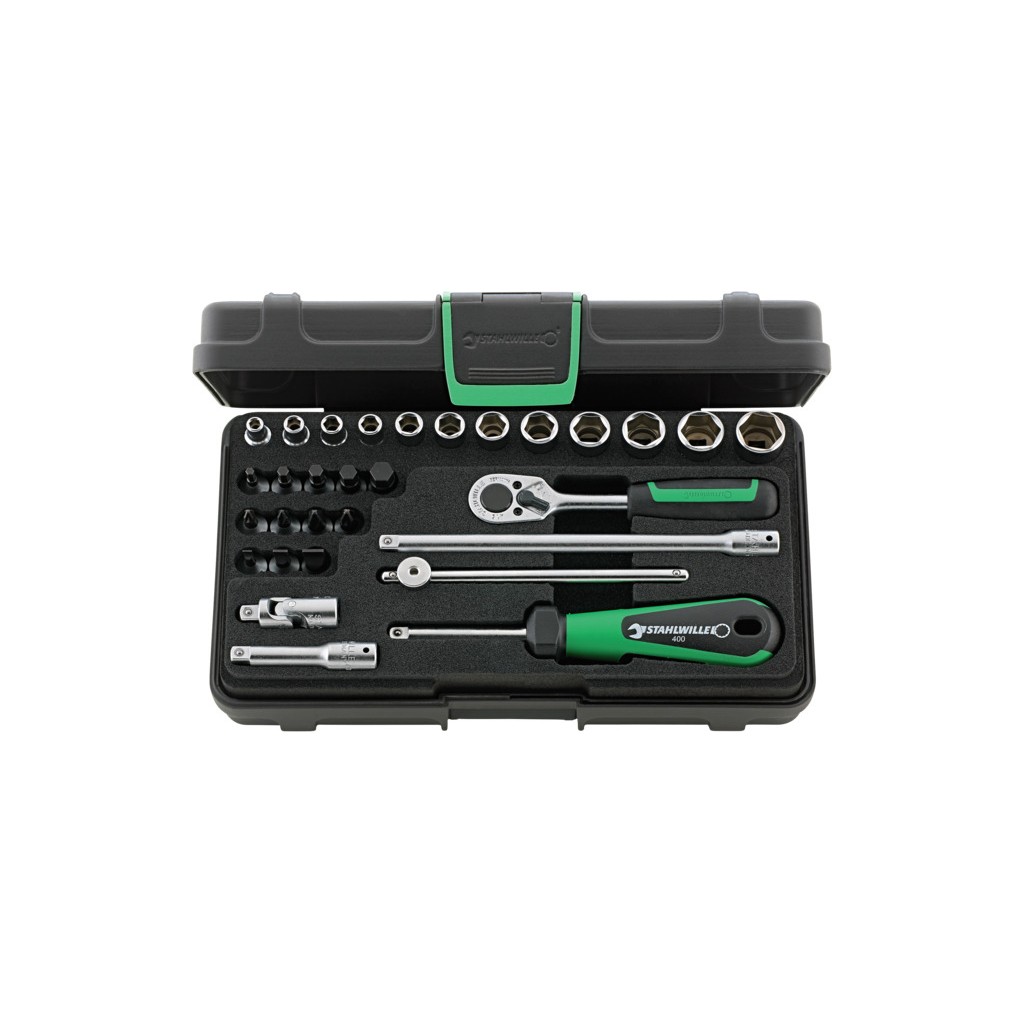 40/24/6 Assortimento di 30 utensili da ¼”