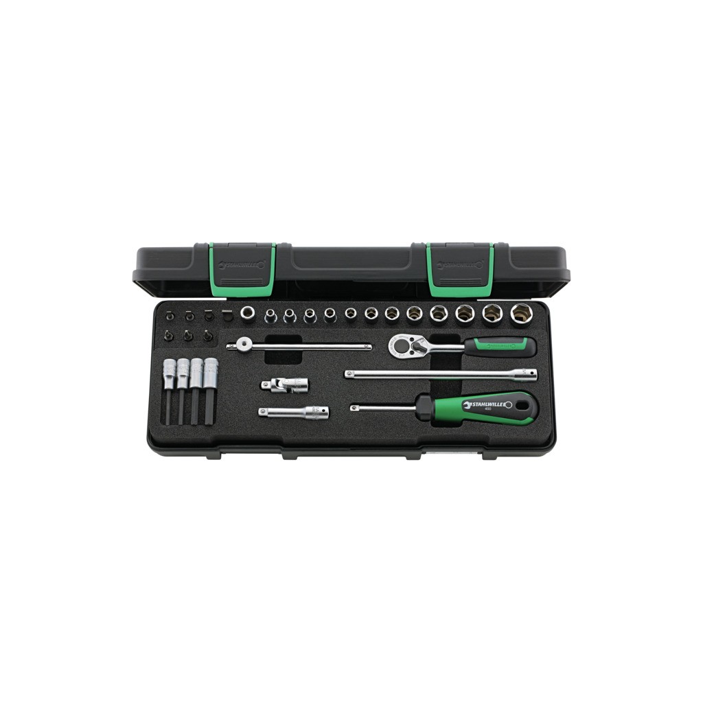40/23/7 Assortimento di 30 utensili da ¼”