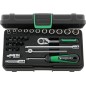 40/23/6 Assortimento di 29 utensili da ¼”