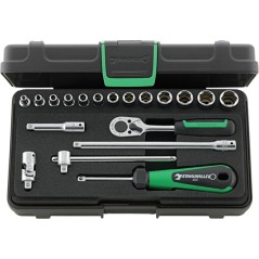 40/13/6 Assortimento di 19 utensili da ¼”