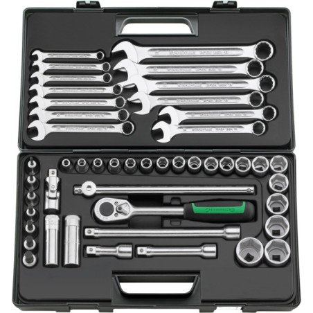 876 Assortimento di 47 utensili da ½”
