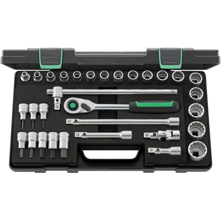 50/54/25/6QR Assortimento di 31 utensili da ½”