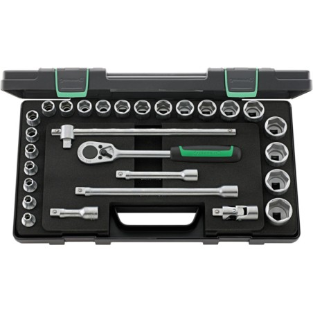 52/22/6 Assortimento di 28 utensili da ½”
