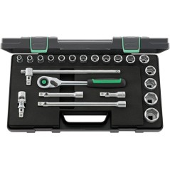 52/16/6QR Assortimento di 22 utensili da ½”