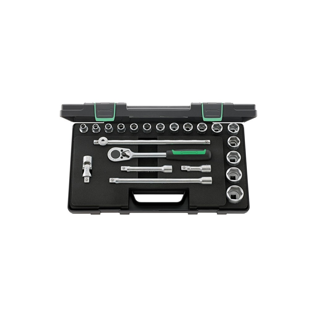 52/16/6 Assortimento di 22 utensili da ½”