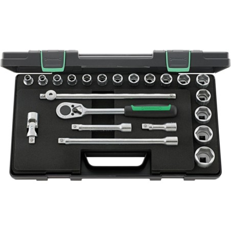 52/16/6 Assortimento di 22 utensili da ½”