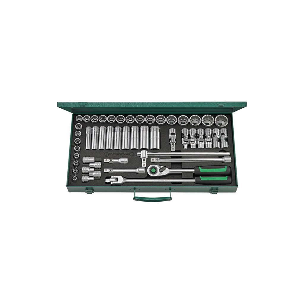 50/43/7QR Assortimento di 50 utensili da ½” 50/43/7QR Assortimento di 50 utensili da ½”