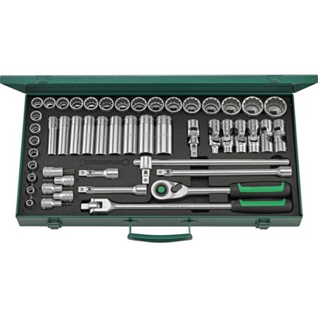 50/43/7QR Assortimento di 50 utensili da ½”