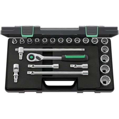 50/16/6QR Assortimento di 22 utensili da ½”