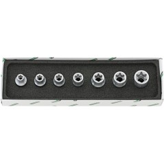 50TX/7 Set di 7 chiavi a bussola TORX da ½”
