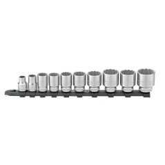 45/10-12917 Set di 10 chiavi a bussola da 3/8”