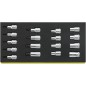 TCS 50TX/54TX/17 Assortimento di bussole torx da ½” TCS 50TX/54TX/17 Assortimento di bussole torx da ½”