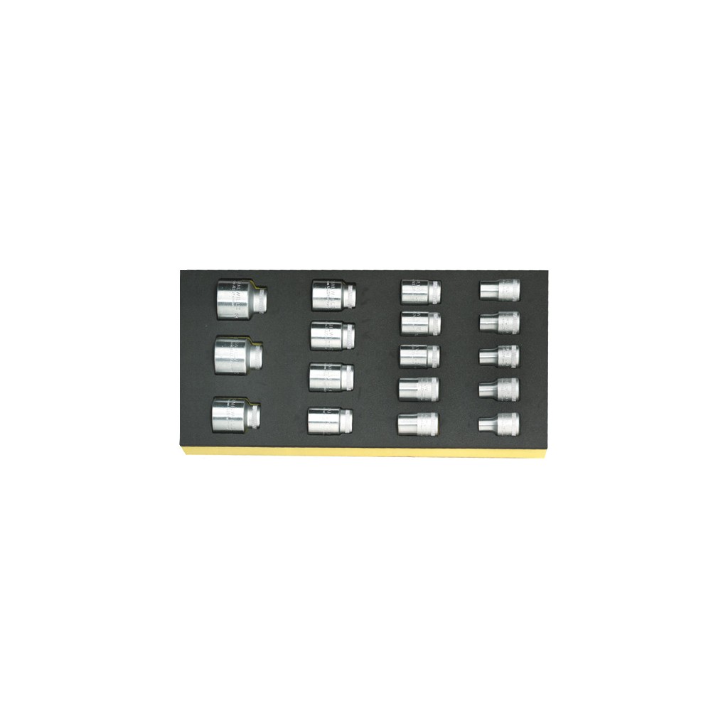 TCS 52/17 Assortimento di bussole da ½” esagonali