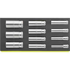 TCS 51/11 Assortimento di bussole da ½” – lunghe