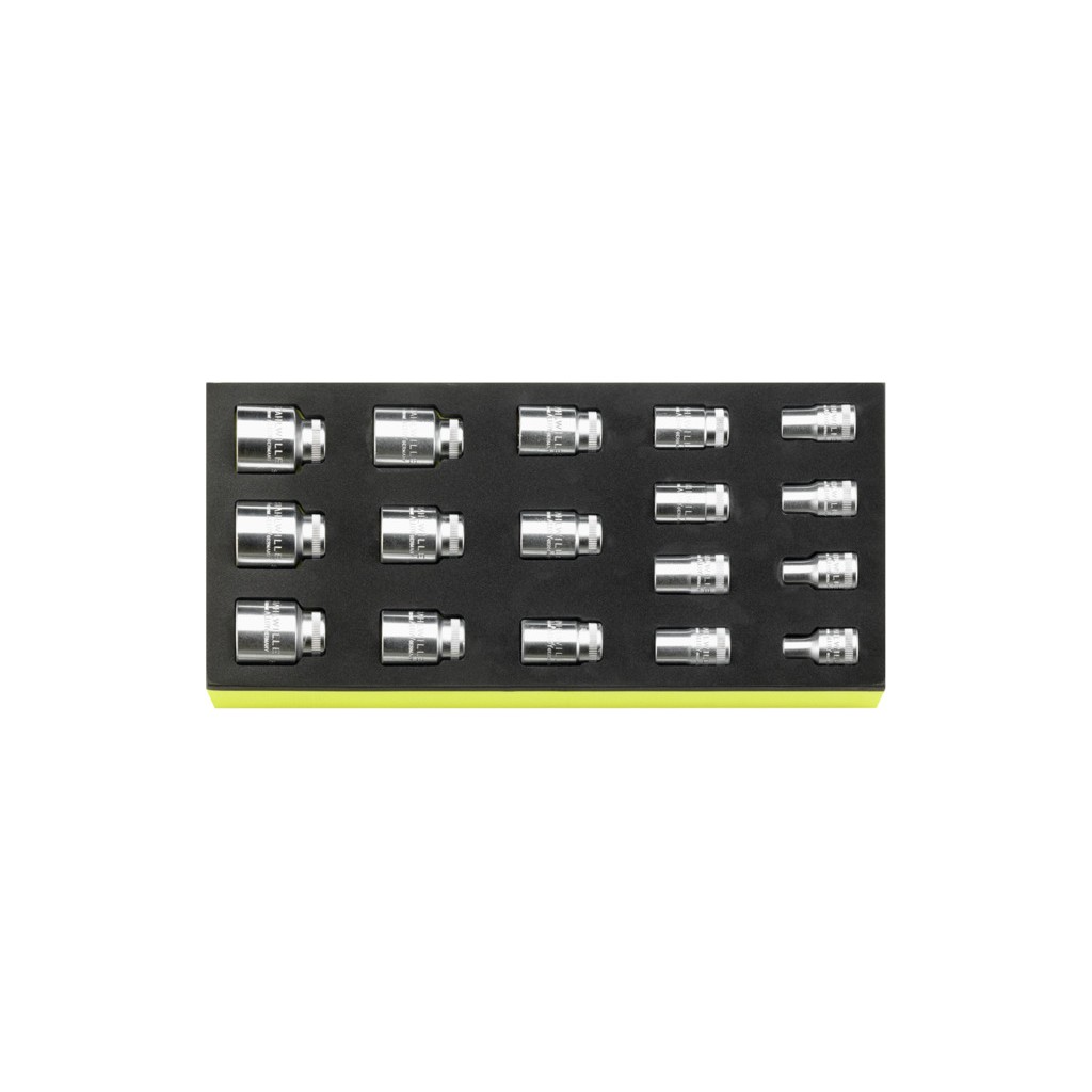 TCS 50A/17 Assortimento di bussole da ½” – misure in pollici TCS 50A/17 Assortimento di bussole da ½” – misure in pollici