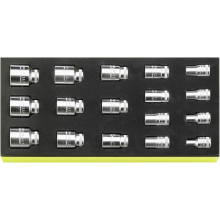 TCS 50A/17 Assortimento di bussole da ½” – misure in pollici
