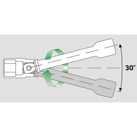 509W Prolunghe da ½” con wobble-drive