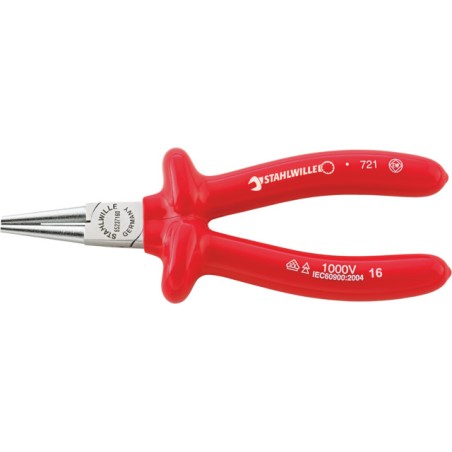 6523VDE Pinze VDE a becchi tondi, corti