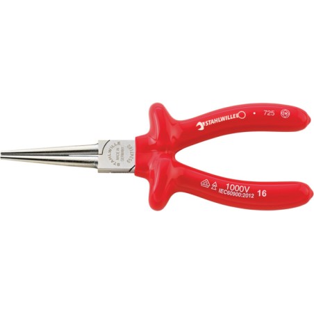 6524VDE Pinze VDE a becchi tondi, lunghi