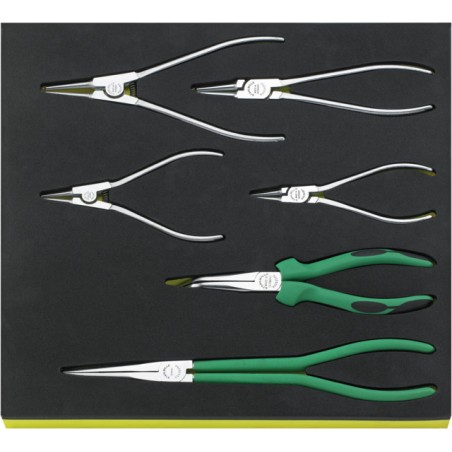 TCS 6534-6545/6 Assortimento pinze 6pcs