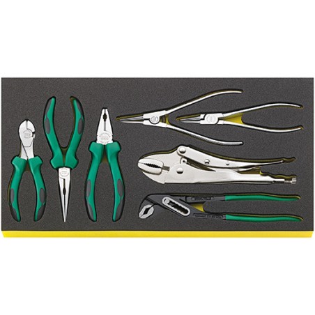 TCS WT 6501-6602/7 Assortimento pinze 7pcs