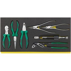 TCS WT 6501-6602/7-1 Assortimento pinze 7pcs