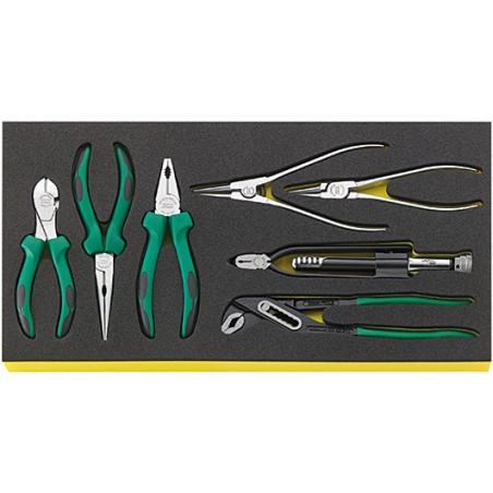 TCS WT 6501-6602/7-1 Assortimento pinze 7pcs