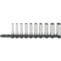 40aDL/10-12916 Set di 10 chiavi a bussola da ¼” – lunghe – misure in pollici