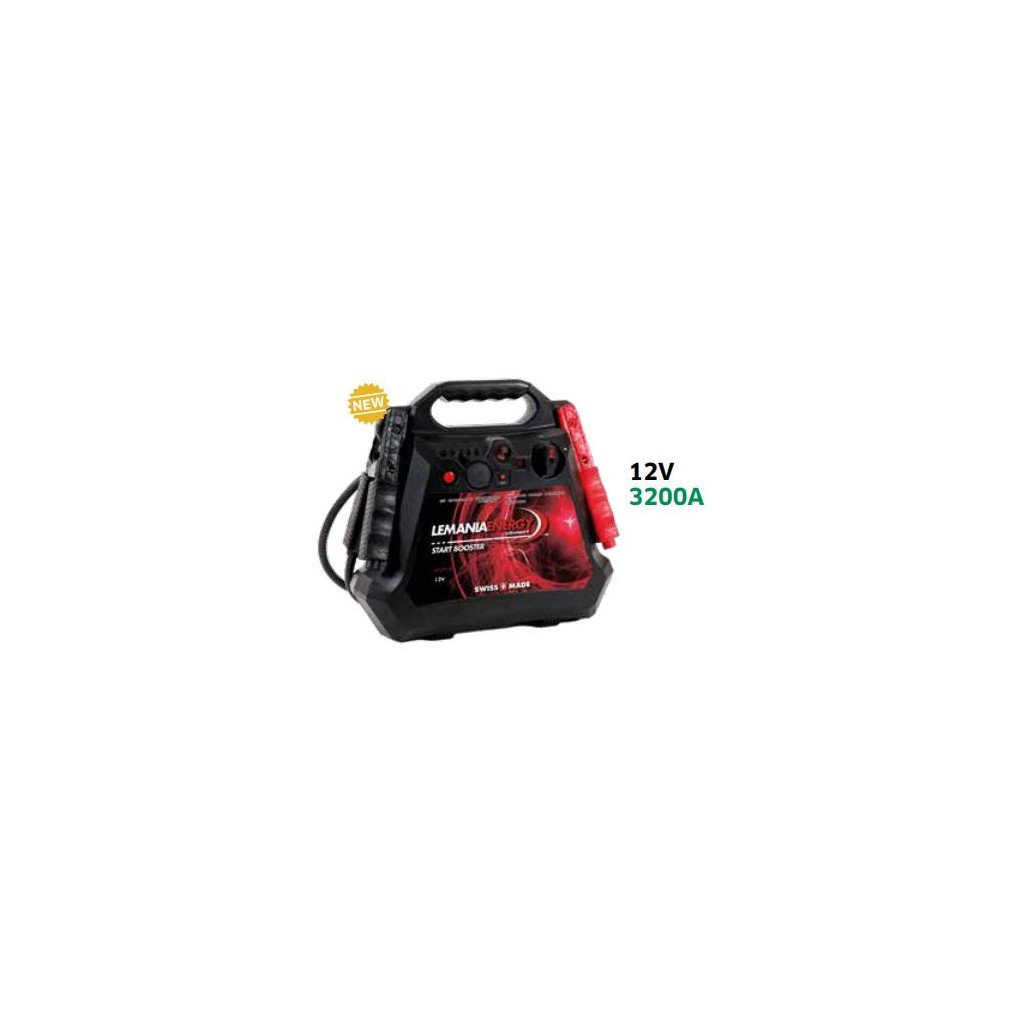 LEMANIA Start Booster AGM 12V - 3200A LEMANIA Start Booster AGM 12V - 3200A