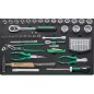 820/2 Assortimento di 130 utensili in termoformati TCS