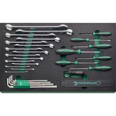820/2 Assortimento di 130 utensili in termoformati TCS