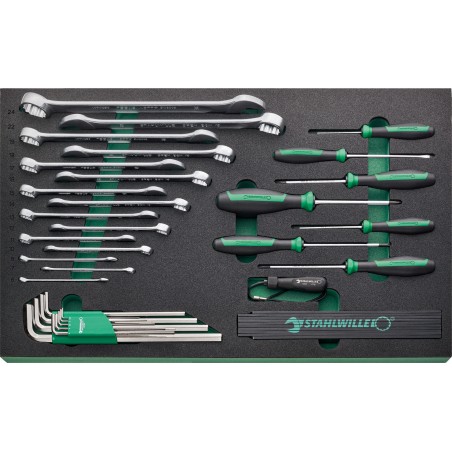 820/2 Assortimento di 130 utensili in termoformati TCS