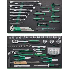 820/2 Assortimento di 130 utensili in termoformati TCS