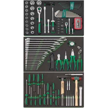 93/135QR Assortimento di 135 utensili