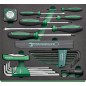 TCS 5 821/27 Set 27 utensili in termoformato TCS