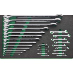 TCS 9 821/28 Set di chiavi combinate e fisse