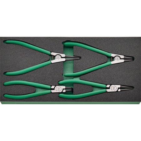 TCS 10 821/4 Set di pinze seeger
