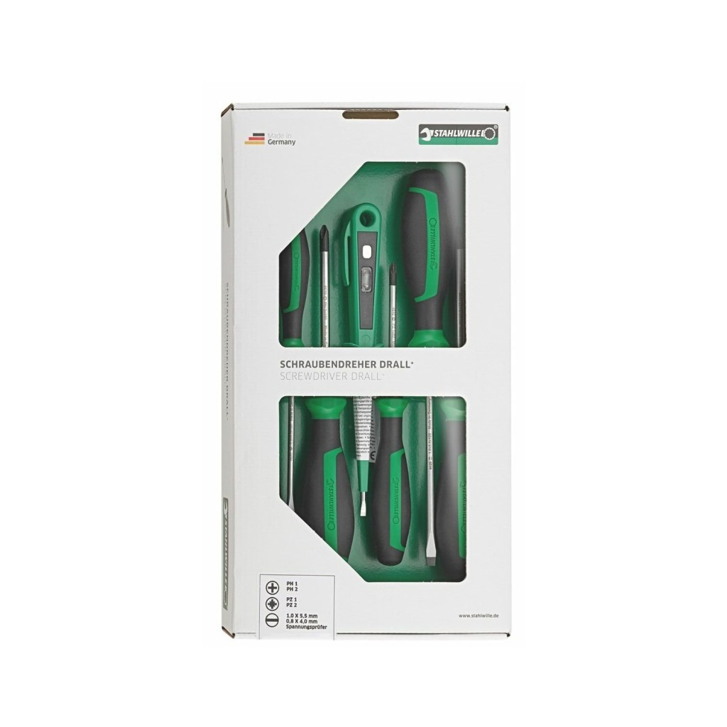 4698 Assortimento giraviti DRALL+