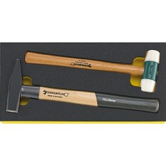 TCS 10956/10961/2 Assortimento 2 martelli in termoformato TCS