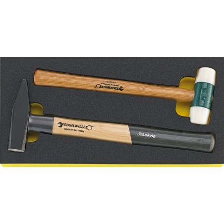 TCS 10956/10961/2 Assortimento 2 martelli in termoformato TCS