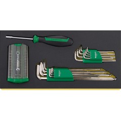 TCS 1201/4000/10766/38 Assortimento di utensili in TCS
