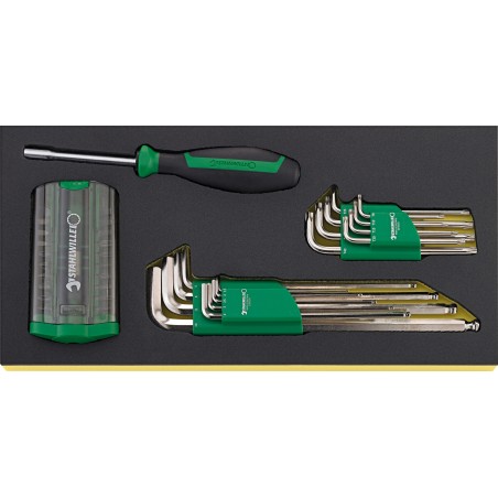 TCS 1201/4000/10766/38 Assortimento di utensili in TCS