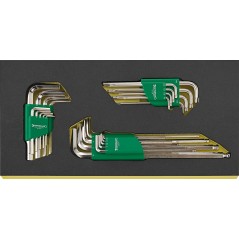 TCS 10760-10771/26 Assortimento giraviti piegati ad angolo in TCS