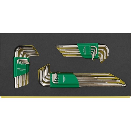TCS 10760-10771/26 Assortimento giraviti piegati ad angolo in TCS