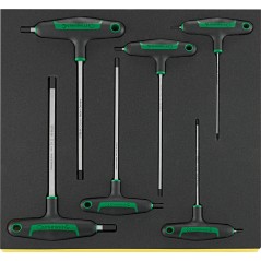TCS 10768-3K/6 Assortimento giraviti piegati ad angolo in  TCS
