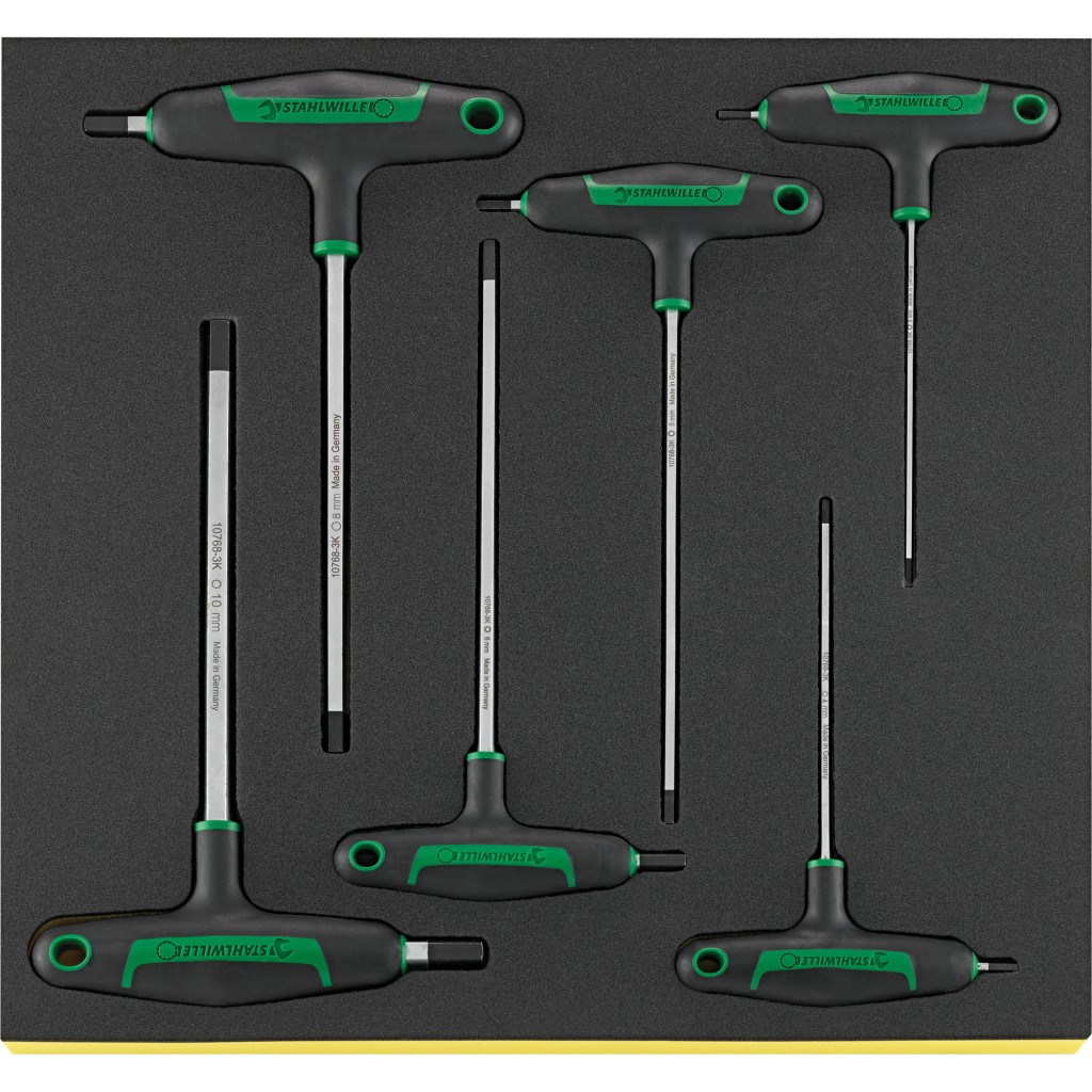 TCS 10768-3K/6 Assortimento giraviti piegati ad angolo in  TCS