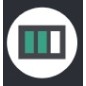 TCS 11 821/40 Set di bussole INHEX ¼” e ½”