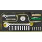 13214/1 WT/LR Assortimento Line Maintenance in trolley portautensili n. 13217 – misure metriche