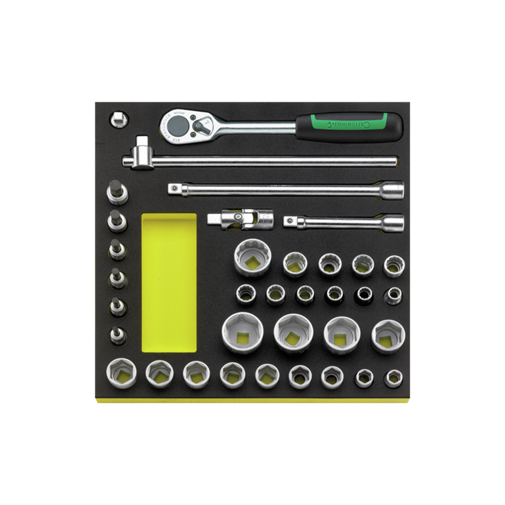 TCS 50/52/30/6 MF Assortimento 36 utensili ½” TCS 50/52/30/6 MF Assortimento 36 utensili ½”