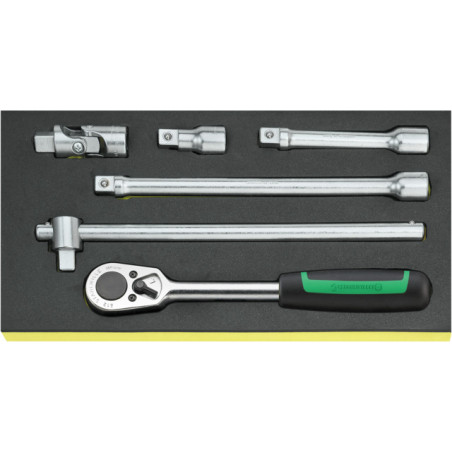 TCS 1/2-512/6 Assortimento 6 utensili da ½”